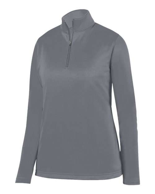Augusta Sportswear 5509 Women's Wicking Fleece Quarter-Zip Pullover