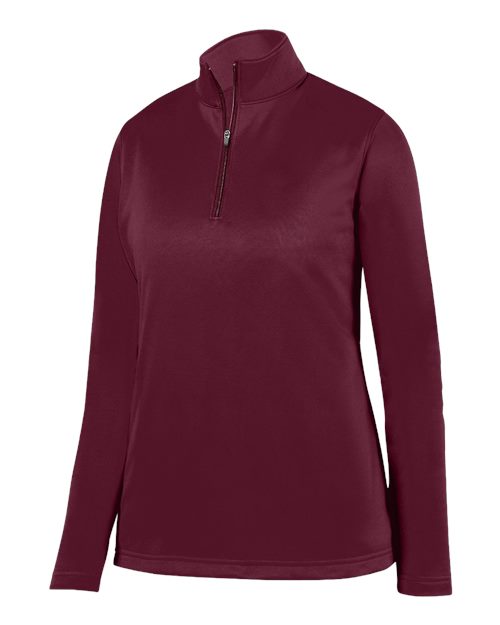 Augusta Sportswear 5509 Women's Wicking Fleece Quarter-Zip Pullover