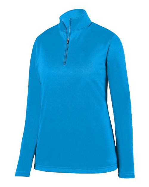 Augusta Sportswear 5509 Women's Wicking Fleece Quarter-Zip Pullover