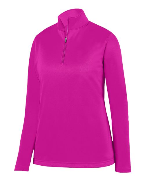 Augusta Sportswear 5509 Women's Wicking Fleece Quarter-Zip Pullover