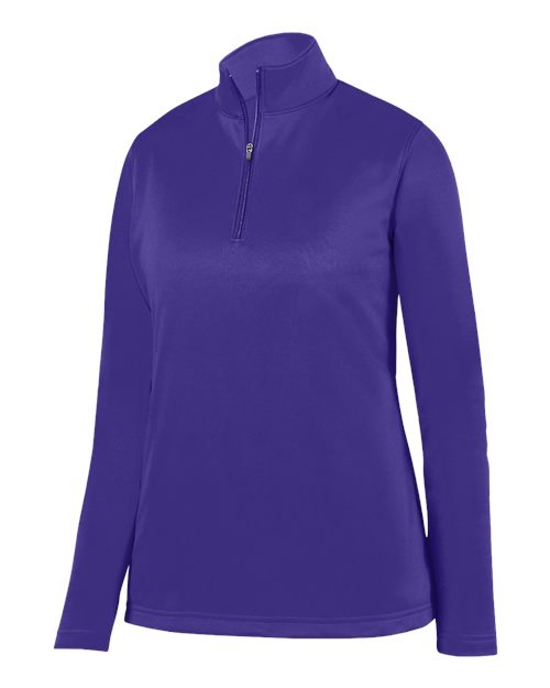 Augusta Sportswear 5509 Women's Wicking Fleece Quarter-Zip Pullover