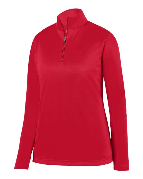 Augusta Sportswear 5509 Women's Wicking Fleece Quarter-Zip Pullover