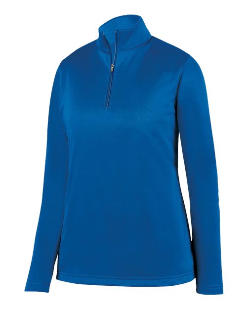 Augusta Sportswear 5509 Women's Wicking Fleece Quarter-Zip Pullover