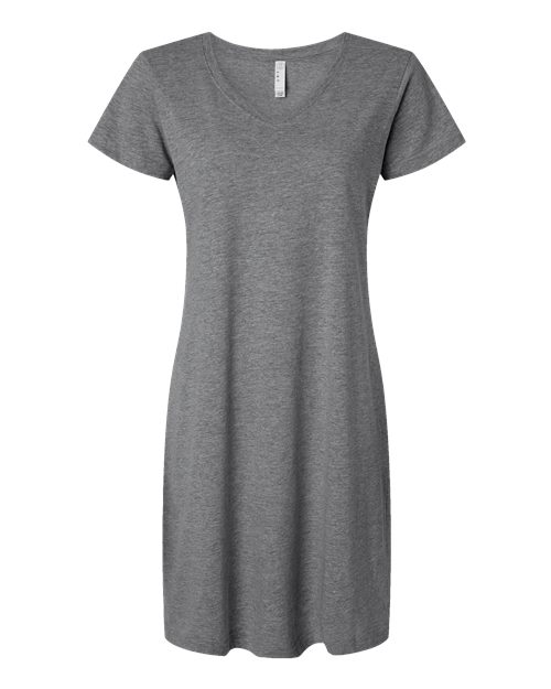LAT 3522 Women's Fine Jersey V-Neck Coverup