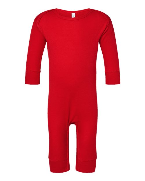 Rabbit Skins 4412 Infant Long Legged Baby Rib Bodysuit