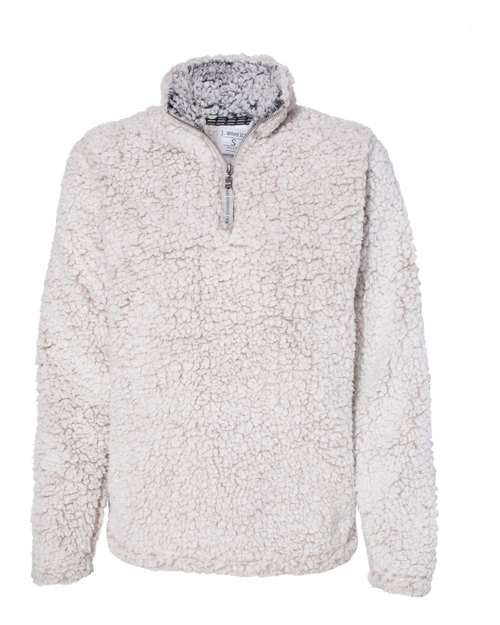 J. America 8451 Women’s Epic Sherpa Quarter-Zip Pullover