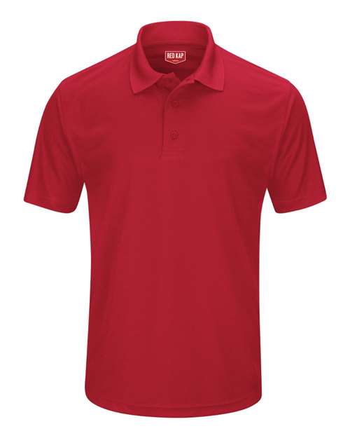 Red Kap SK96 Men's Short Sleeve Performance Knit Pocketless Core Polo