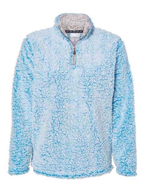 J. America 8451 Women’s Epic Sherpa Quarter-Zip Pullover