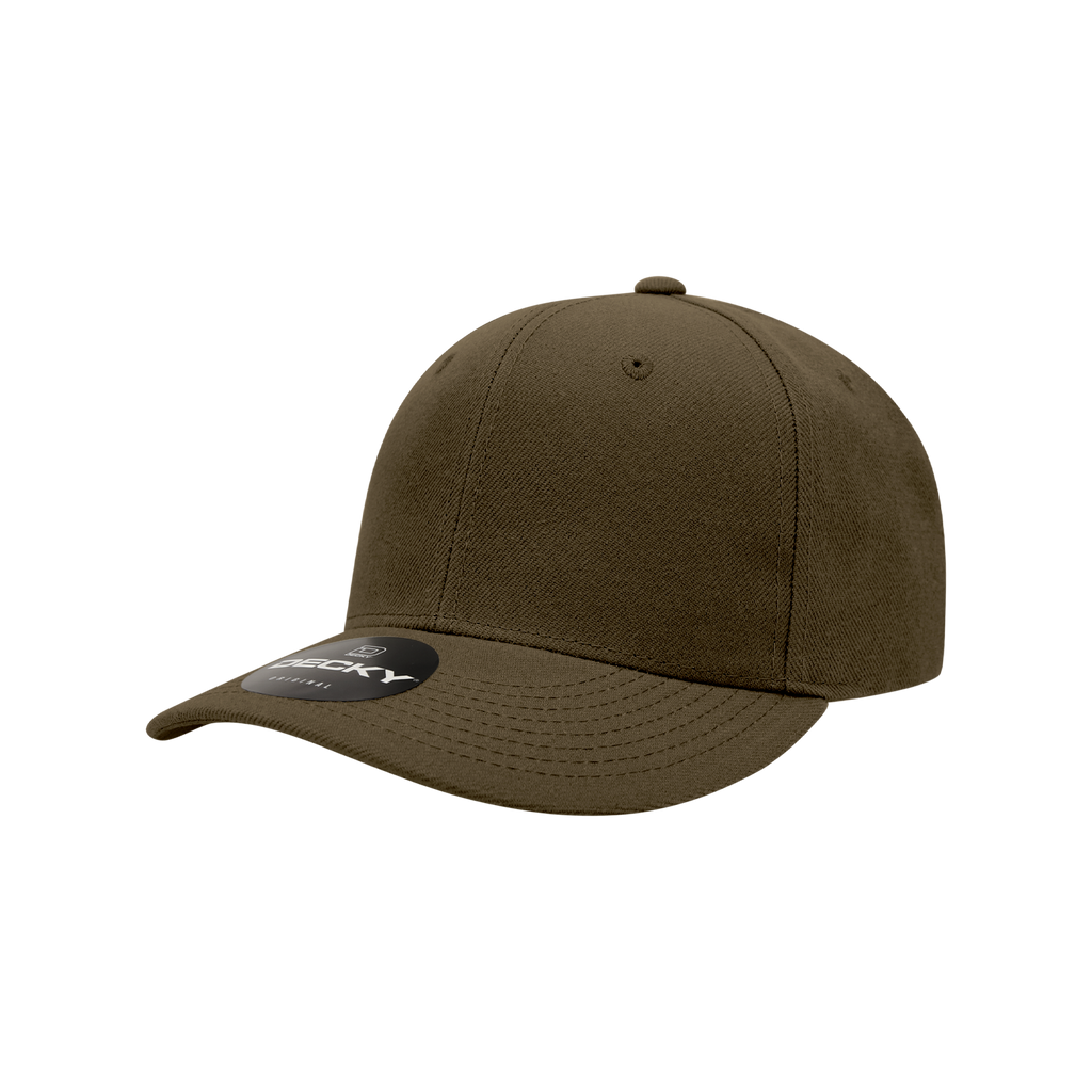 Decky 7001 Youth 6 Panel Mid Profile Structured Acrylic/Polyester Cap