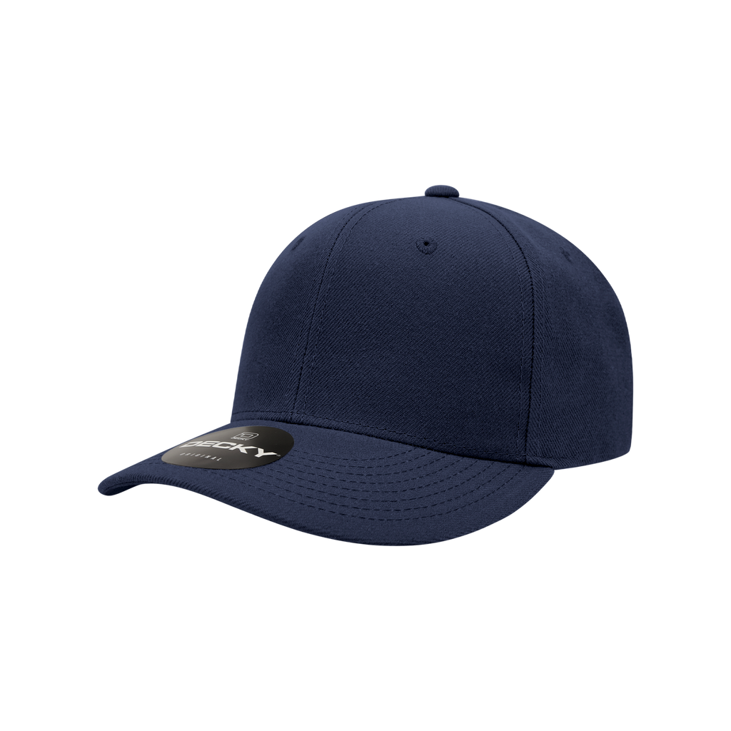 Decky 7001 Youth 6 Panel Mid Profile Structured Acrylic/Polyester Cap