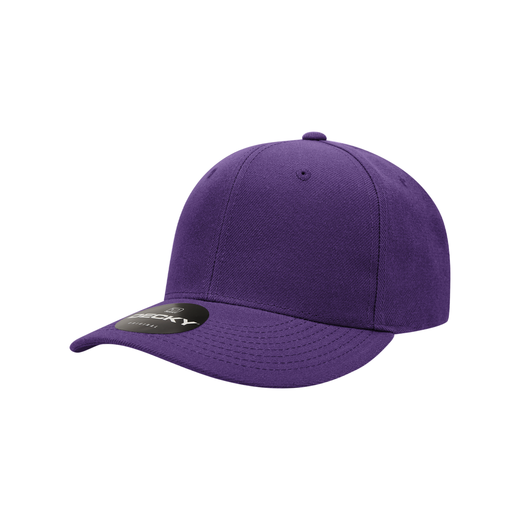 Decky 7001 Youth 6 Panel Mid Profile Structured Acrylic/Polyester Cap
