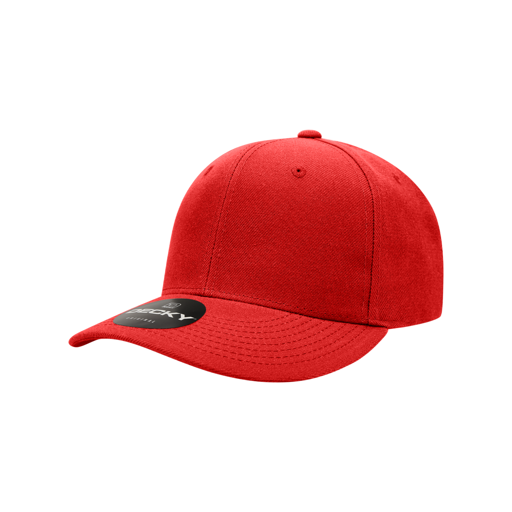 Decky 7001 Youth 6 Panel Mid Profile Structured Acrylic/Polyester Cap
