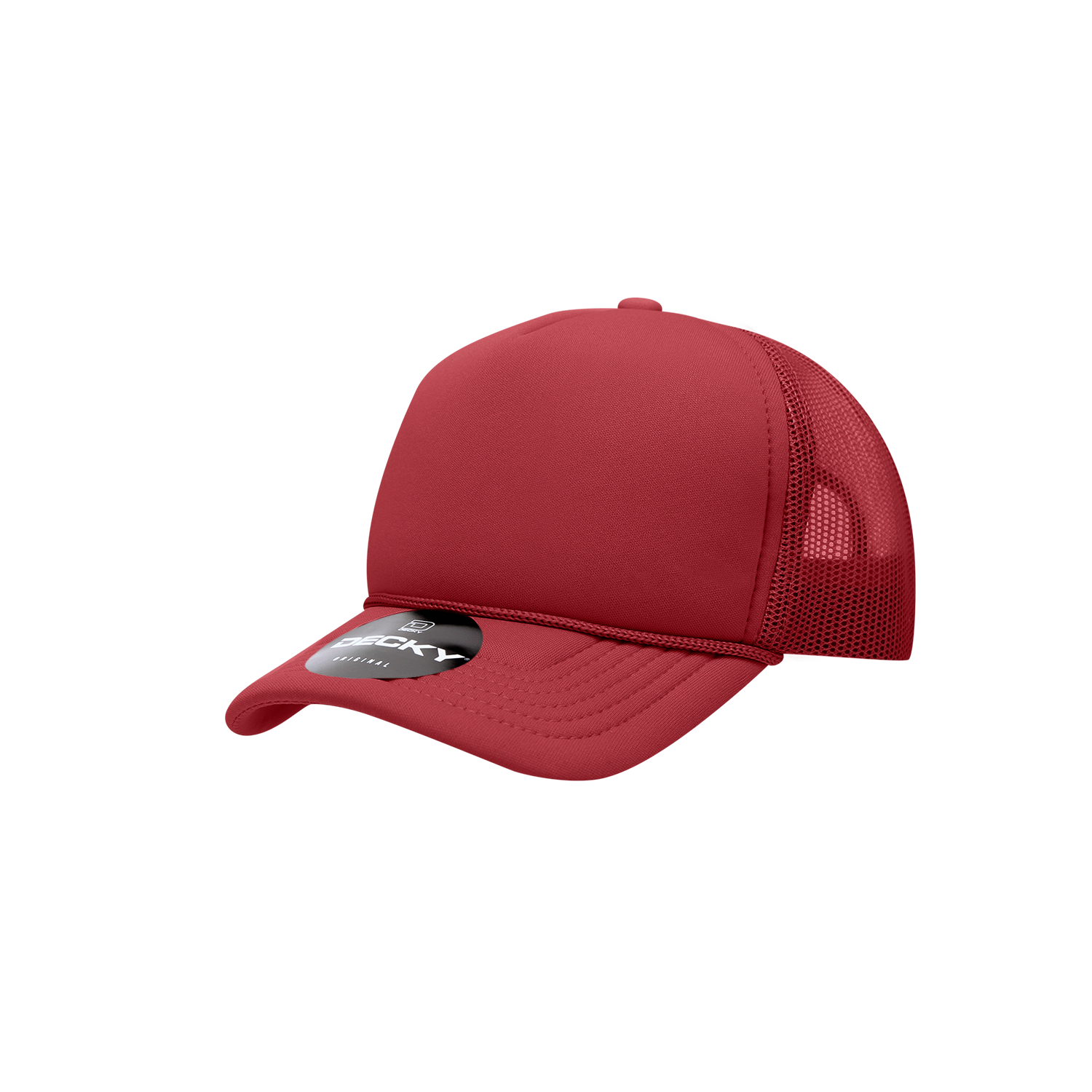 Decky 7010 Youth 5 Panel Mid Profile Structured Foam Trucker