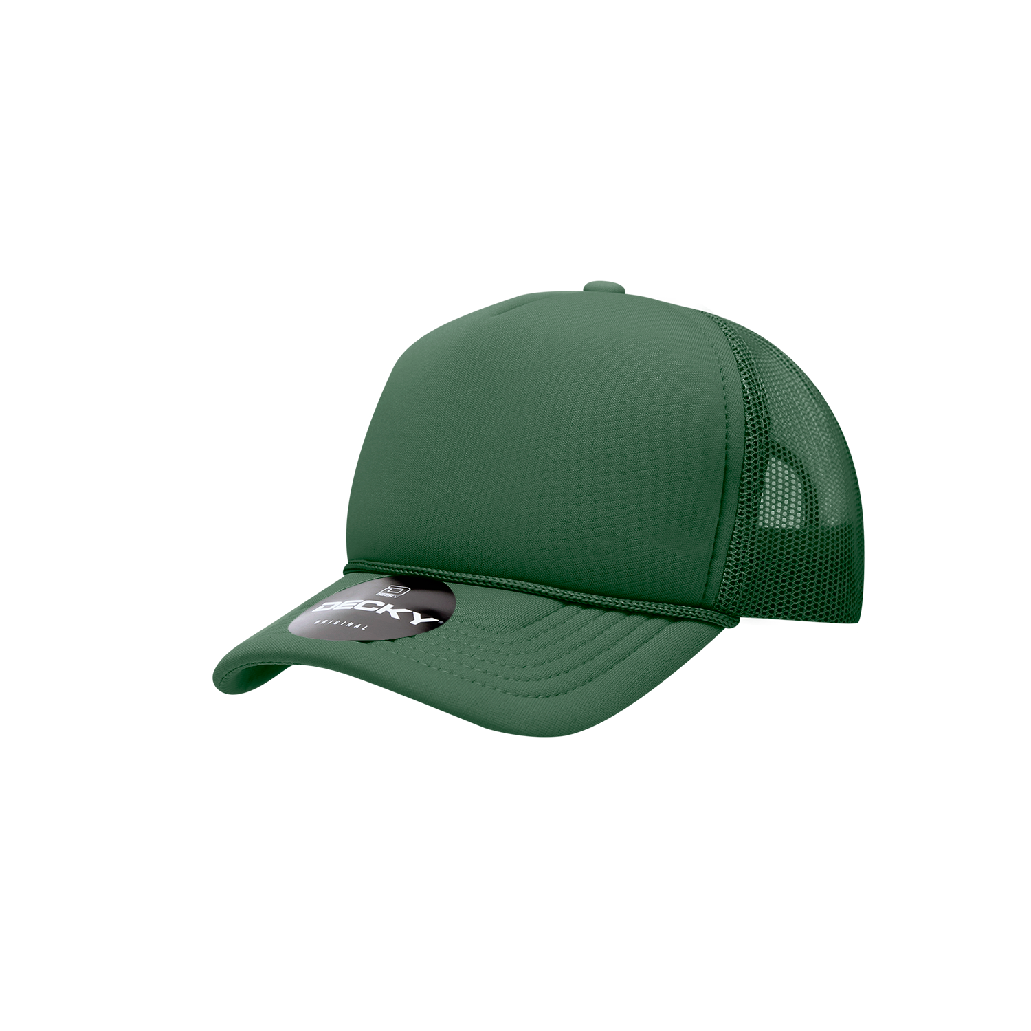 Decky 7010 Youth 5 Panel Mid Profile Structured Foam Trucker