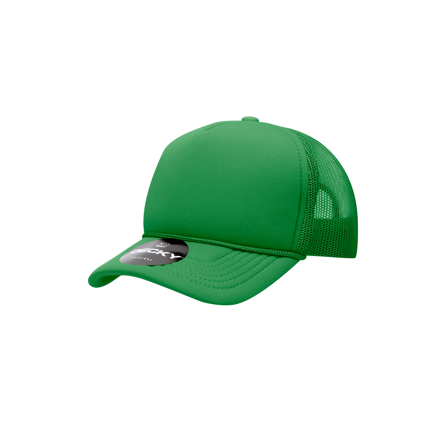 Decky 7010 Youth 5 Panel Mid Profile Structured Foam Trucker