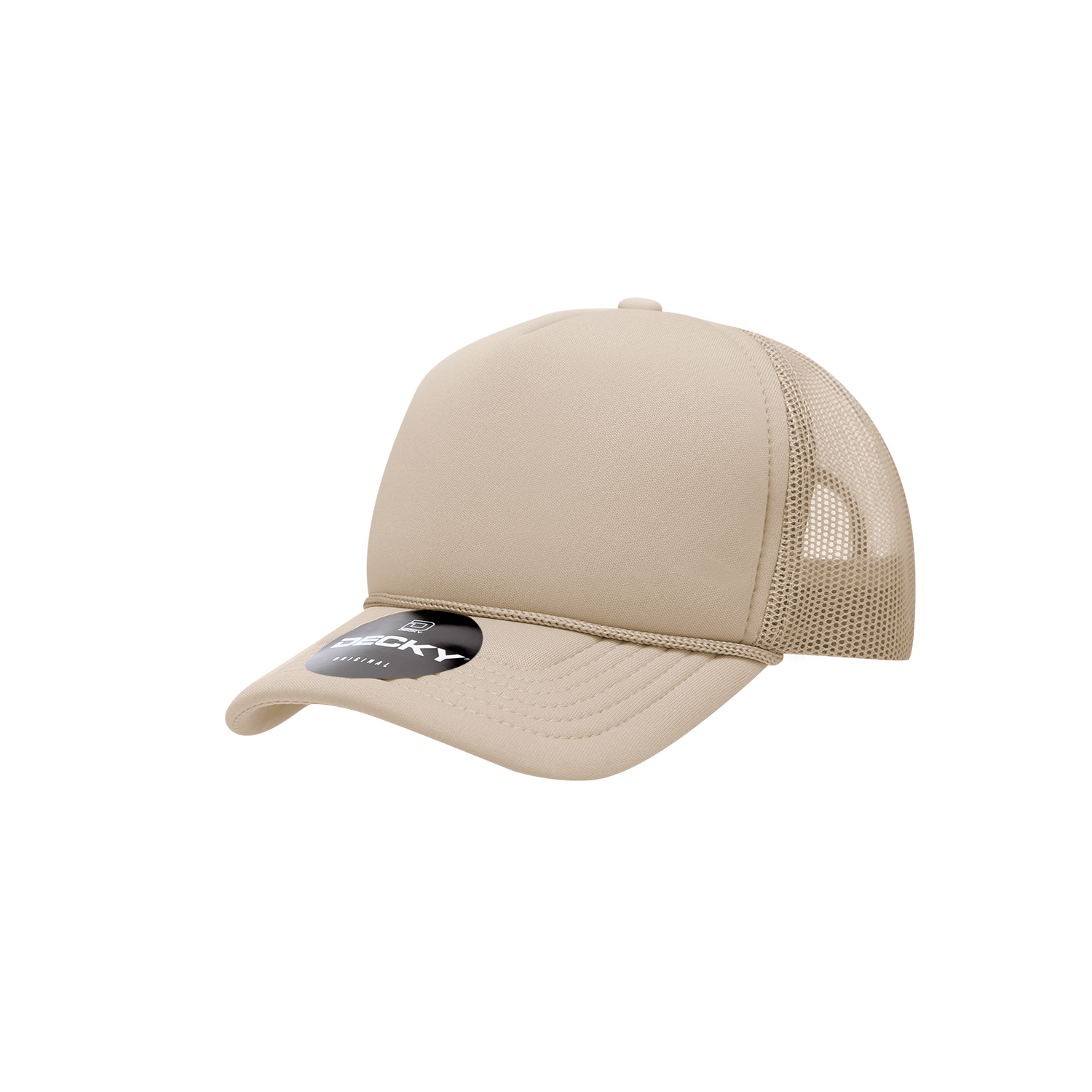 Decky 7010 Youth 5 Panel Mid Profile Structured Foam Trucker