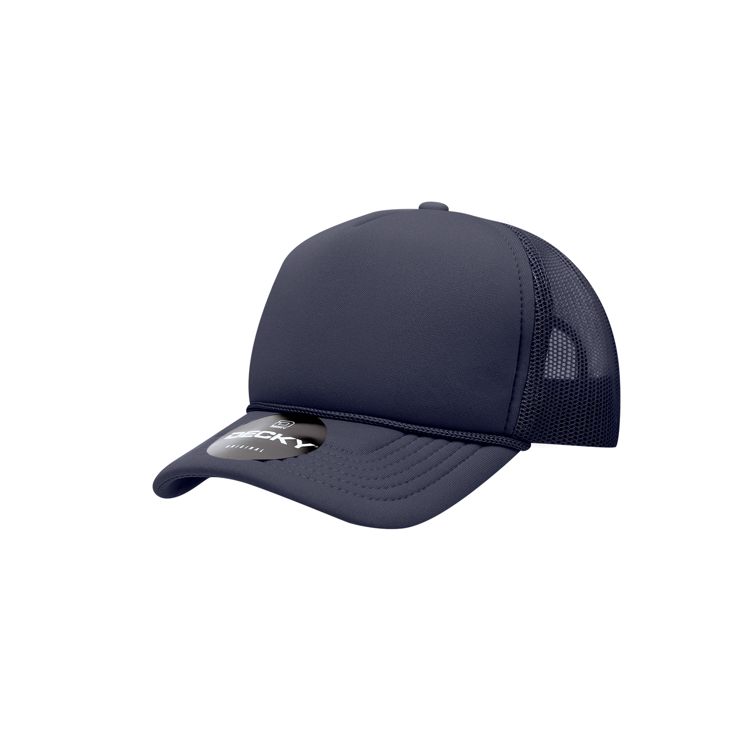 Decky 7010 Youth 5 Panel Mid Profile Structured Foam Trucker