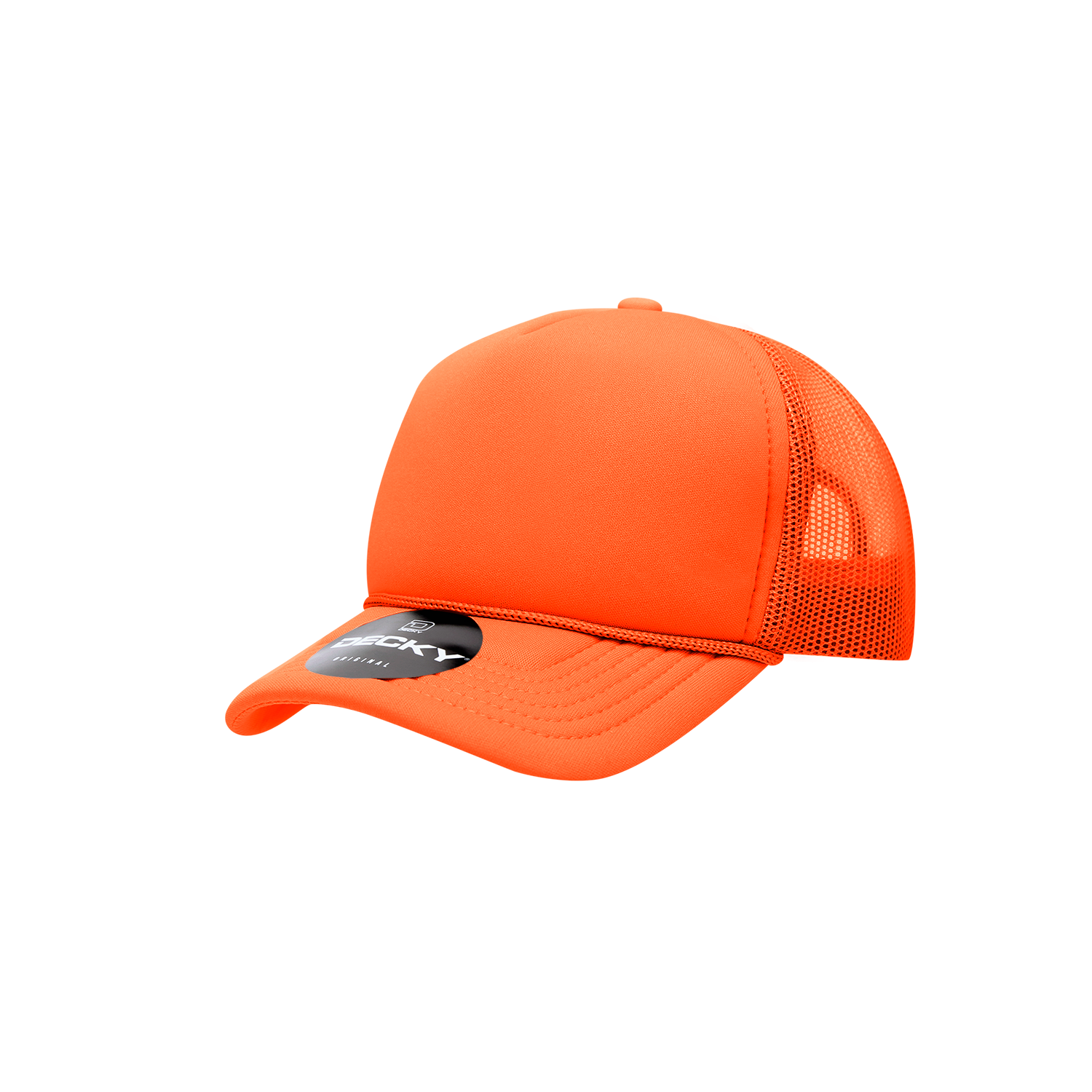 Decky 7010 Youth 5 Panel Mid Profile Structured Foam Trucker