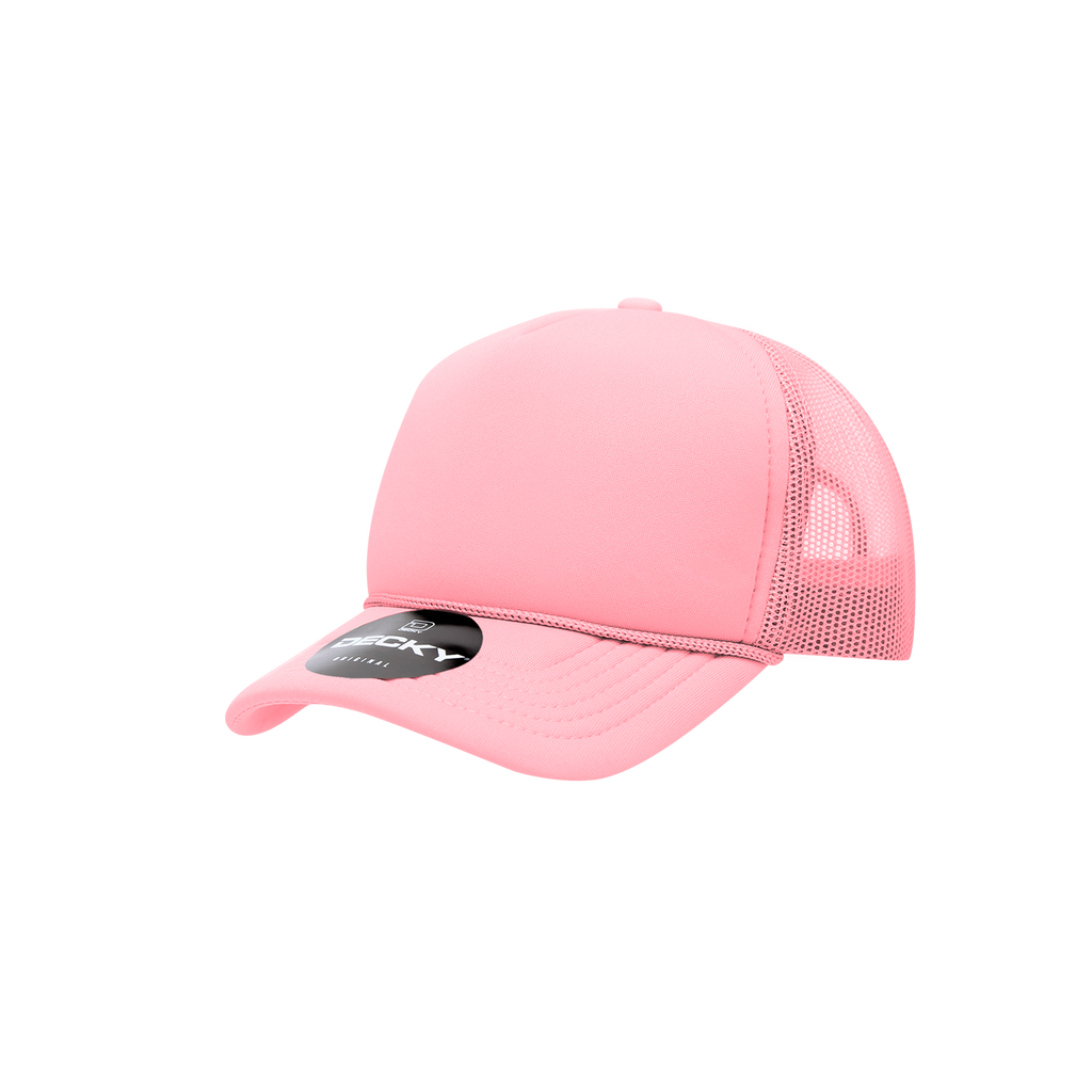 Decky 7010 Youth 5 Panel Mid Profile Structured Foam Trucker
