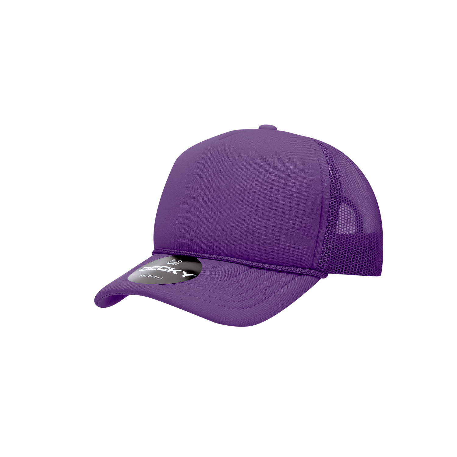 Decky 7010 Youth 5 Panel Mid Profile Structured Foam Trucker