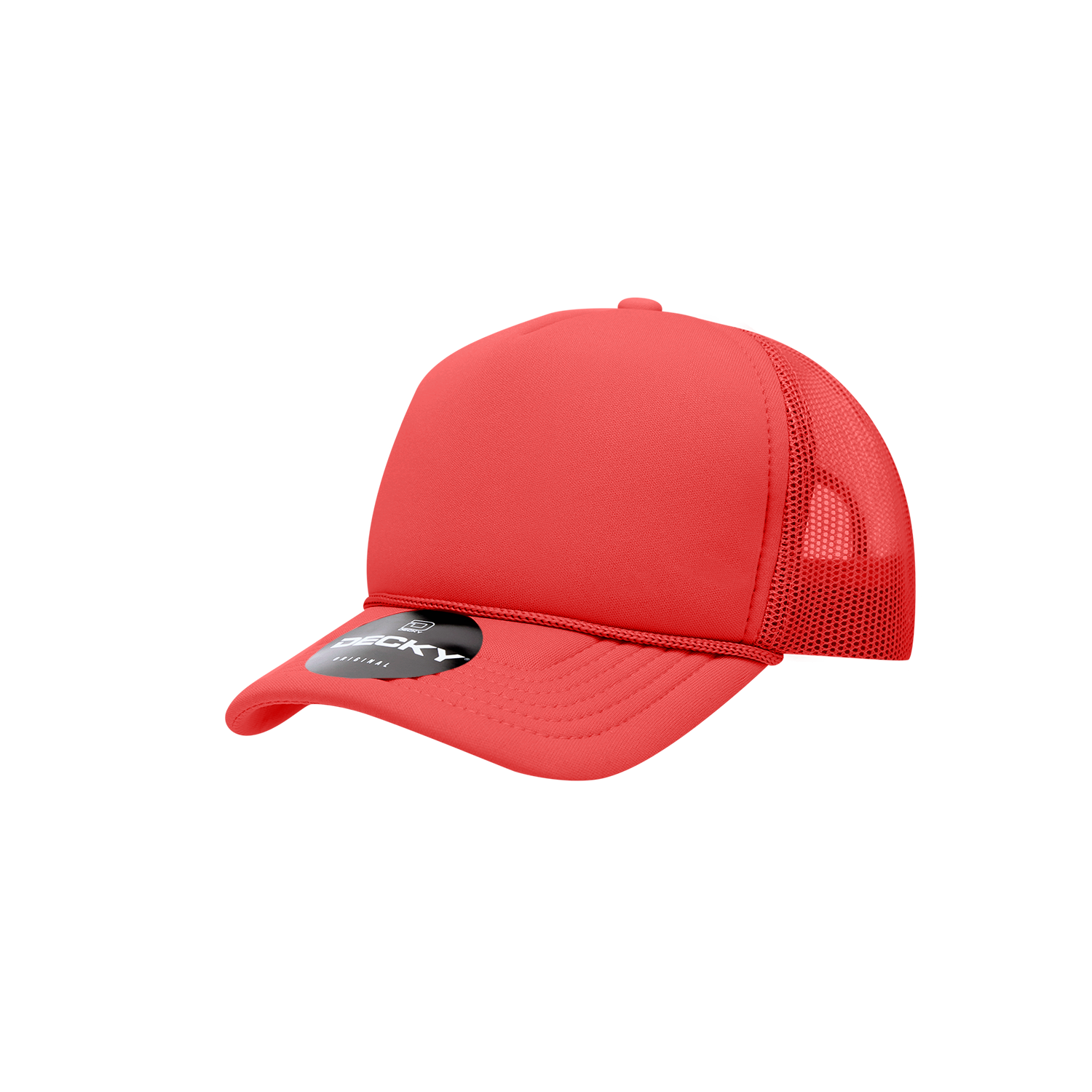 Decky 7010 Youth 5 Panel Mid Profile Structured Foam Trucker