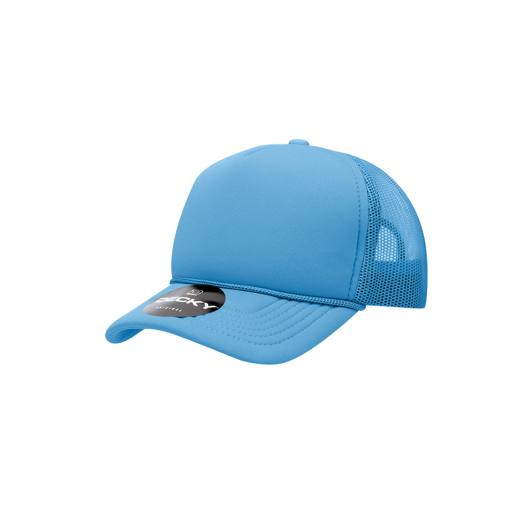 Decky 7010 Youth 5 Panel Mid Profile Structured Foam Trucker