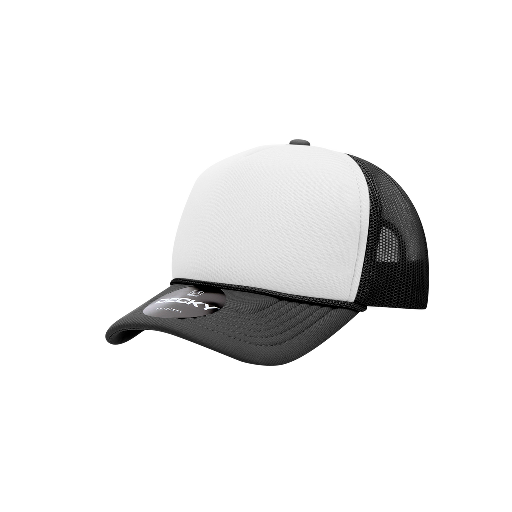 Decky 7010 Youth 5 Panel Mid Profile Structured Foam Trucker
