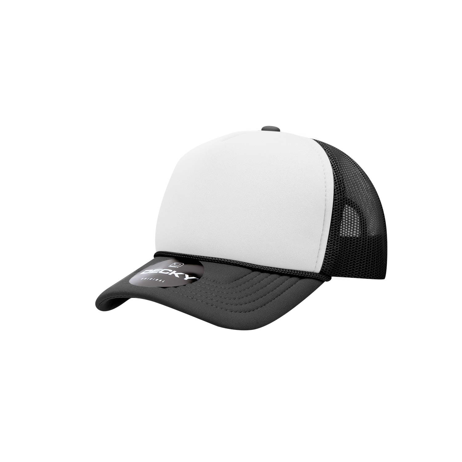 Decky 7010 Youth 5 Panel Mid Profile Structured Foam Trucker