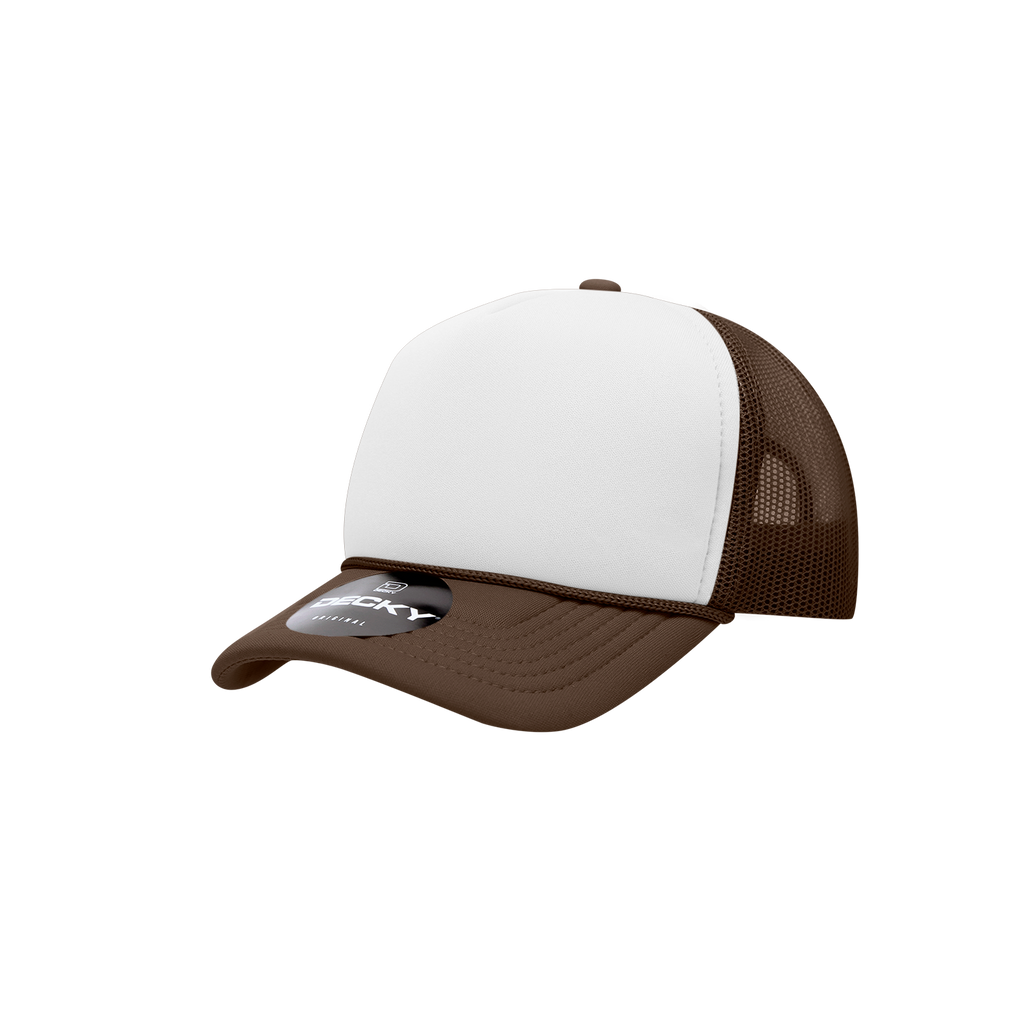 Decky 7010 Youth 5 Panel Mid Profile Structured Foam Trucker