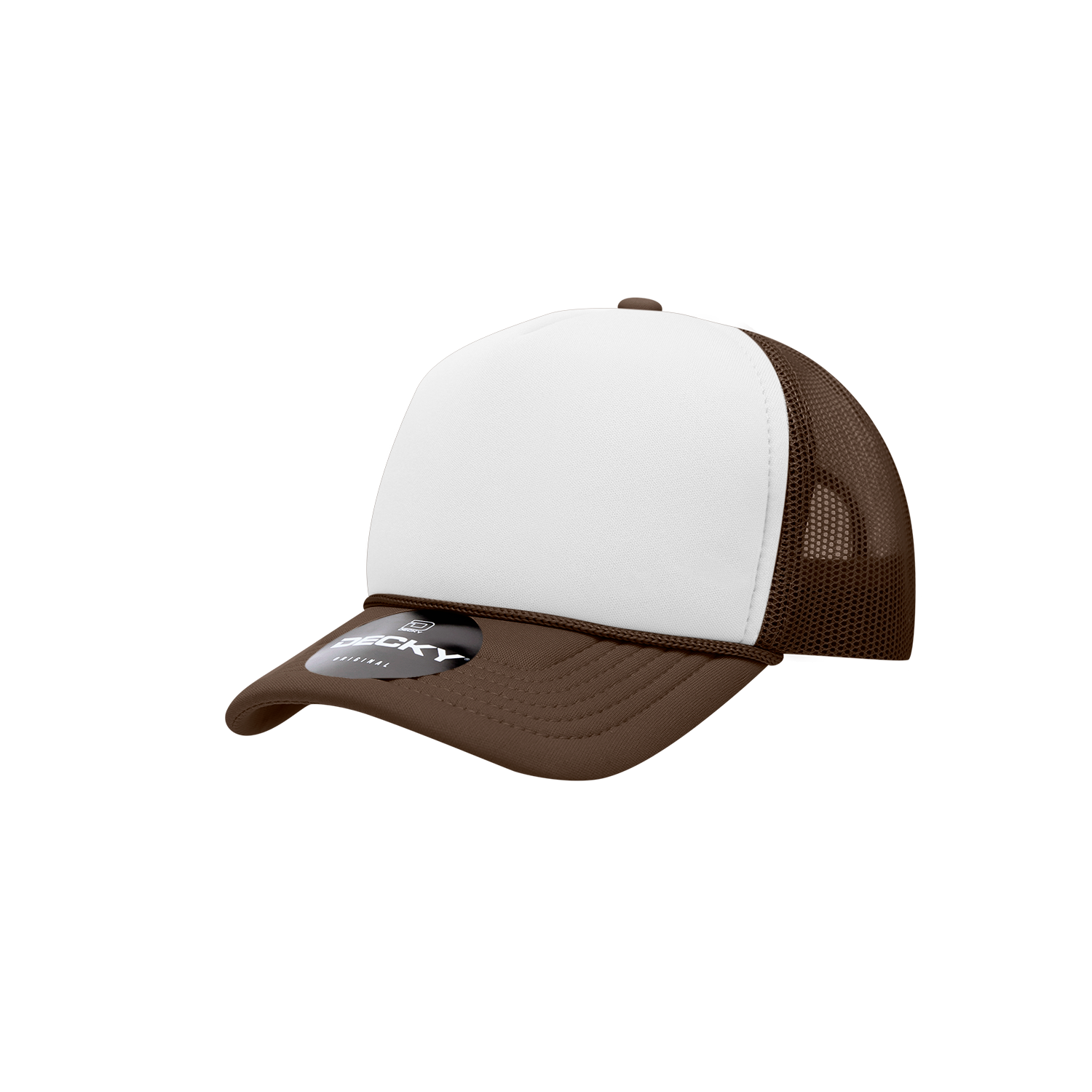 Decky 7010 Youth 5 Panel Mid Profile Structured Foam Trucker