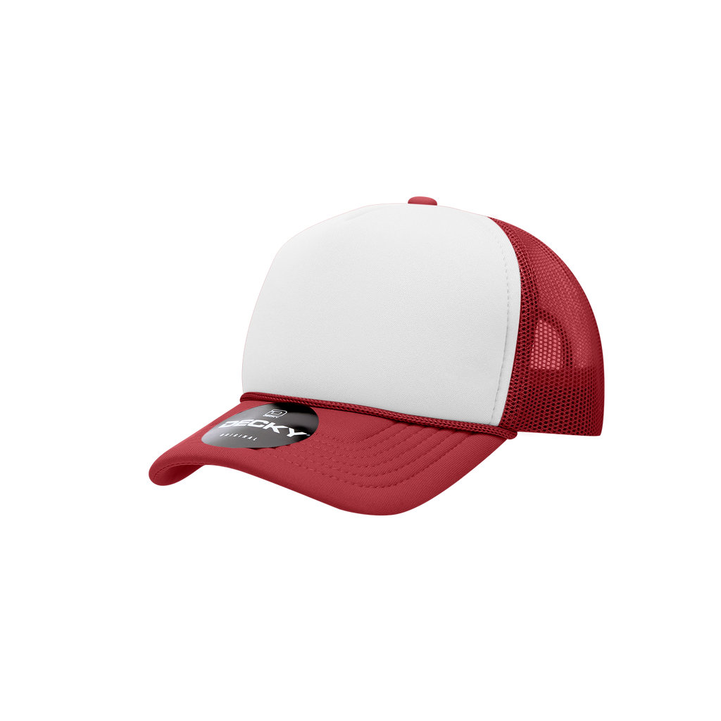 Decky 7010 Youth 5 Panel Mid Profile Structured Foam Trucker