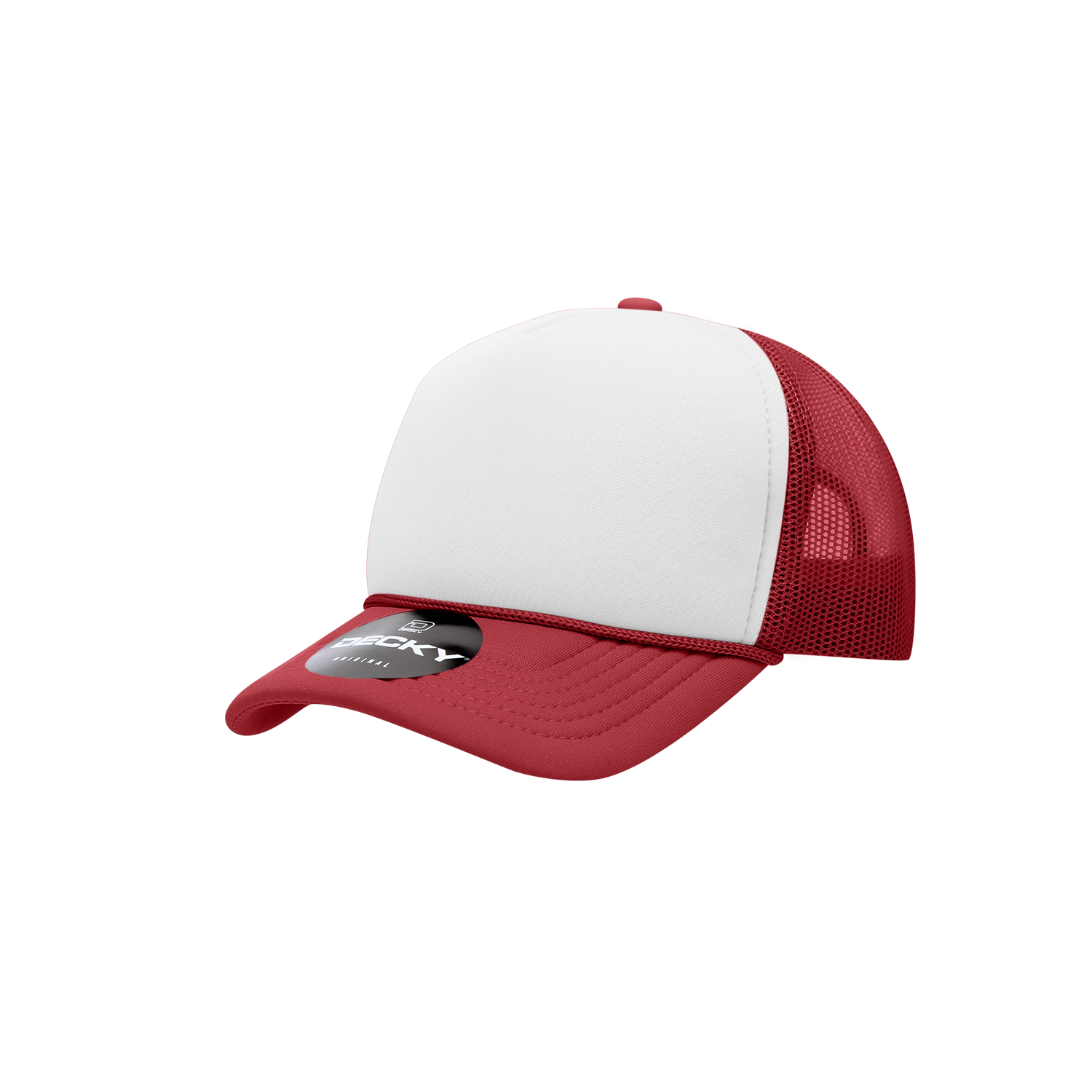 Decky 7010 Youth 5 Panel Mid Profile Structured Foam Trucker