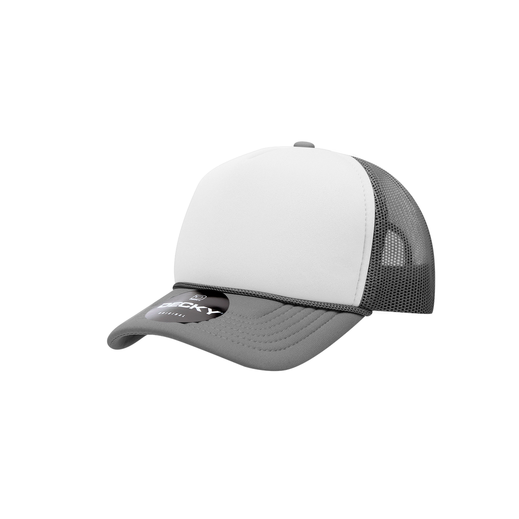 Decky 7010 Youth 5 Panel Mid Profile Structured Foam Trucker
