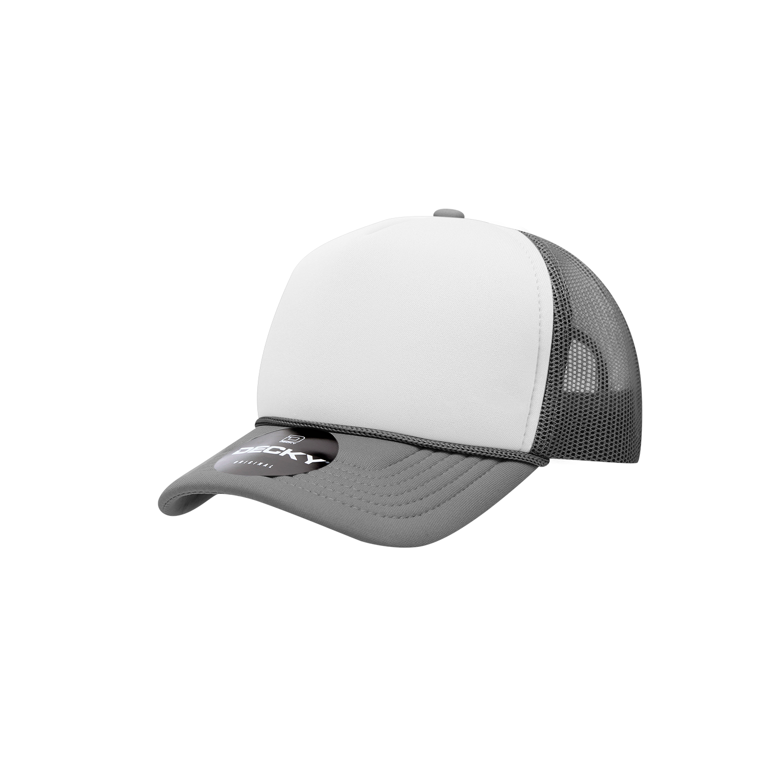 Decky 7010 Youth 5 Panel Mid Profile Structured Foam Trucker