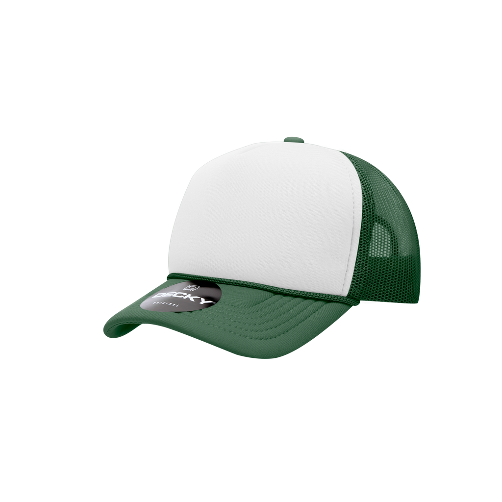 Decky 7010 Youth 5 Panel Mid Profile Structured Foam Trucker