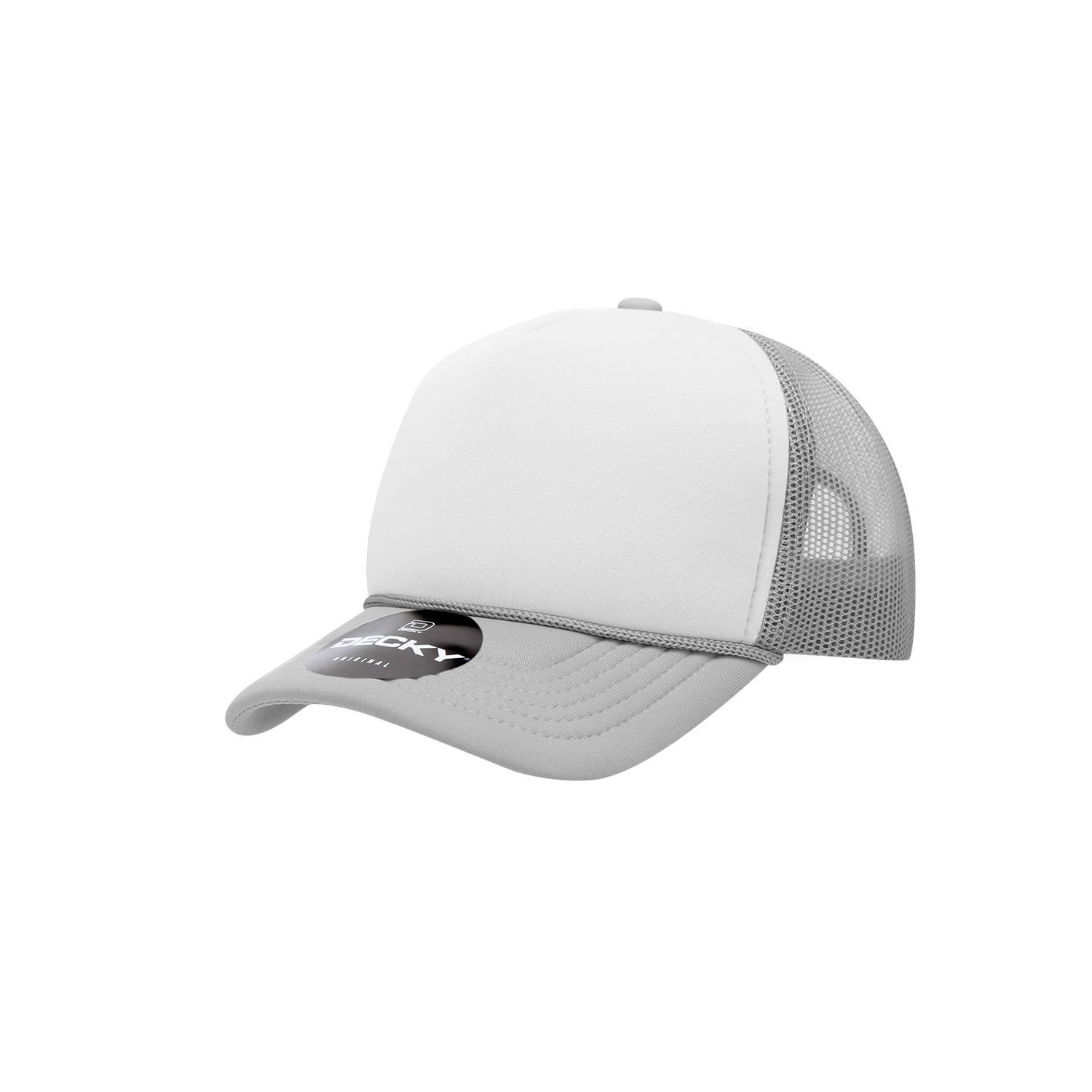 Decky 7010 Youth 5 Panel Mid Profile Structured Foam Trucker