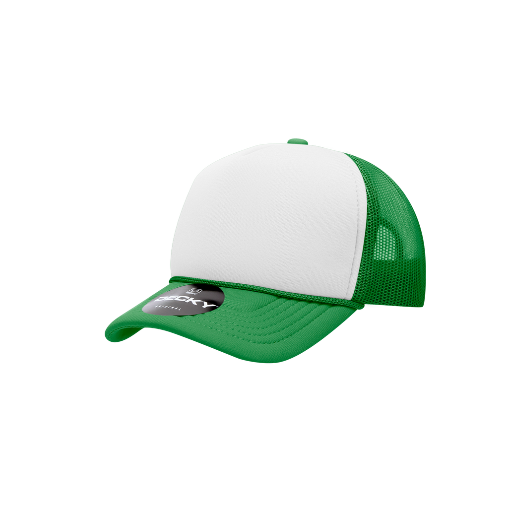 Decky 7010 Youth 5 Panel Mid Profile Structured Foam Trucker