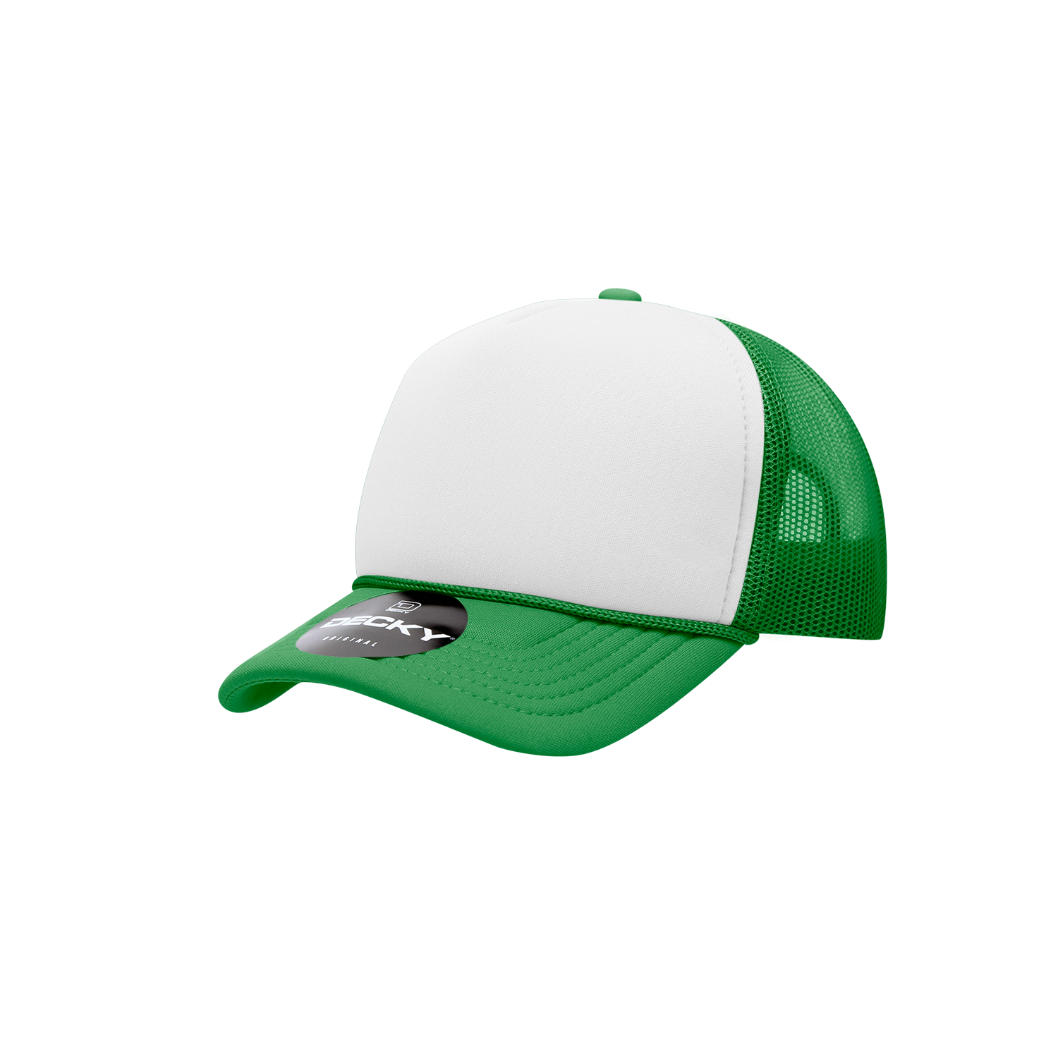 Decky 7010 Youth 5 Panel Mid Profile Structured Foam Trucker