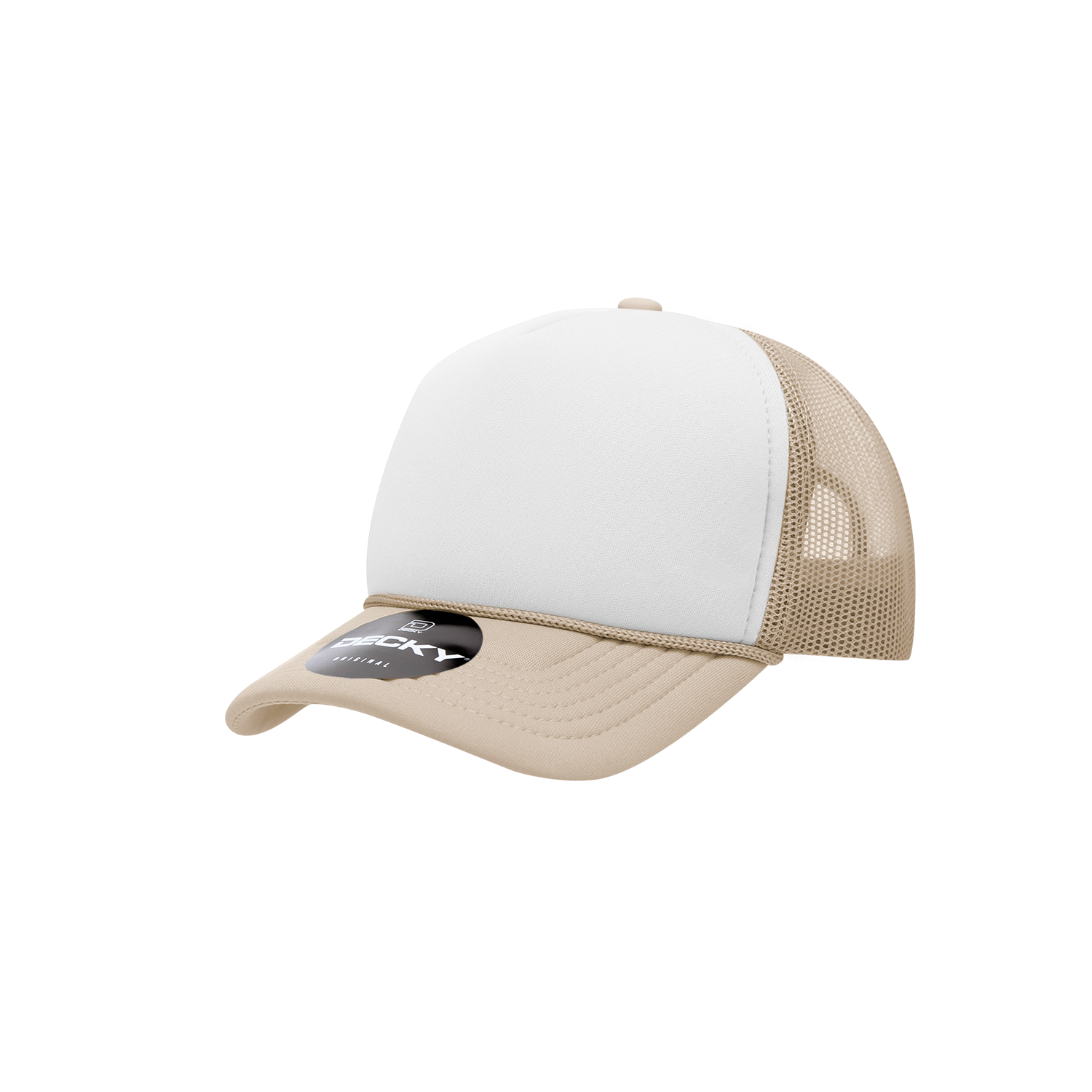 Decky 7010 Youth 5 Panel Mid Profile Structured Foam Trucker