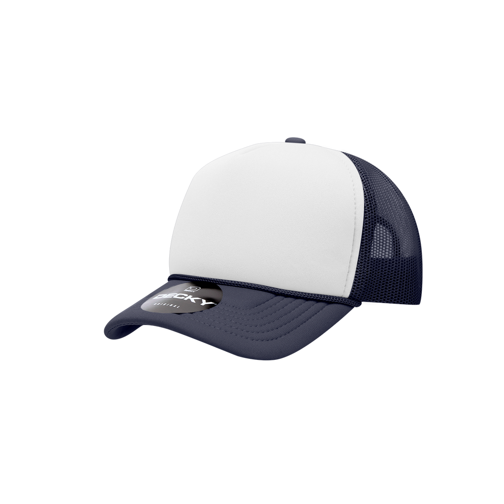 Decky 7010 Youth 5 Panel Mid Profile Structured Foam Trucker