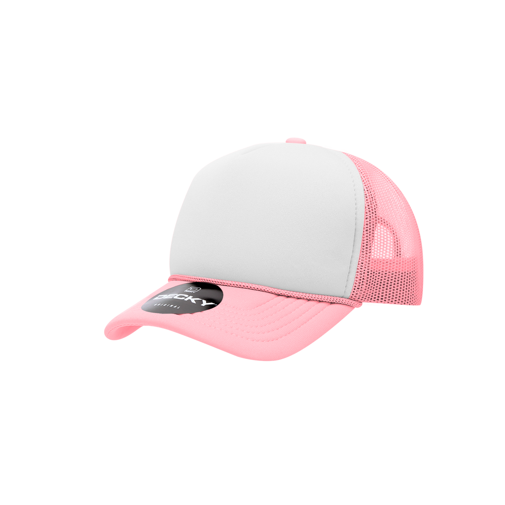 Decky 7010 Youth 5 Panel Mid Profile Structured Foam Trucker