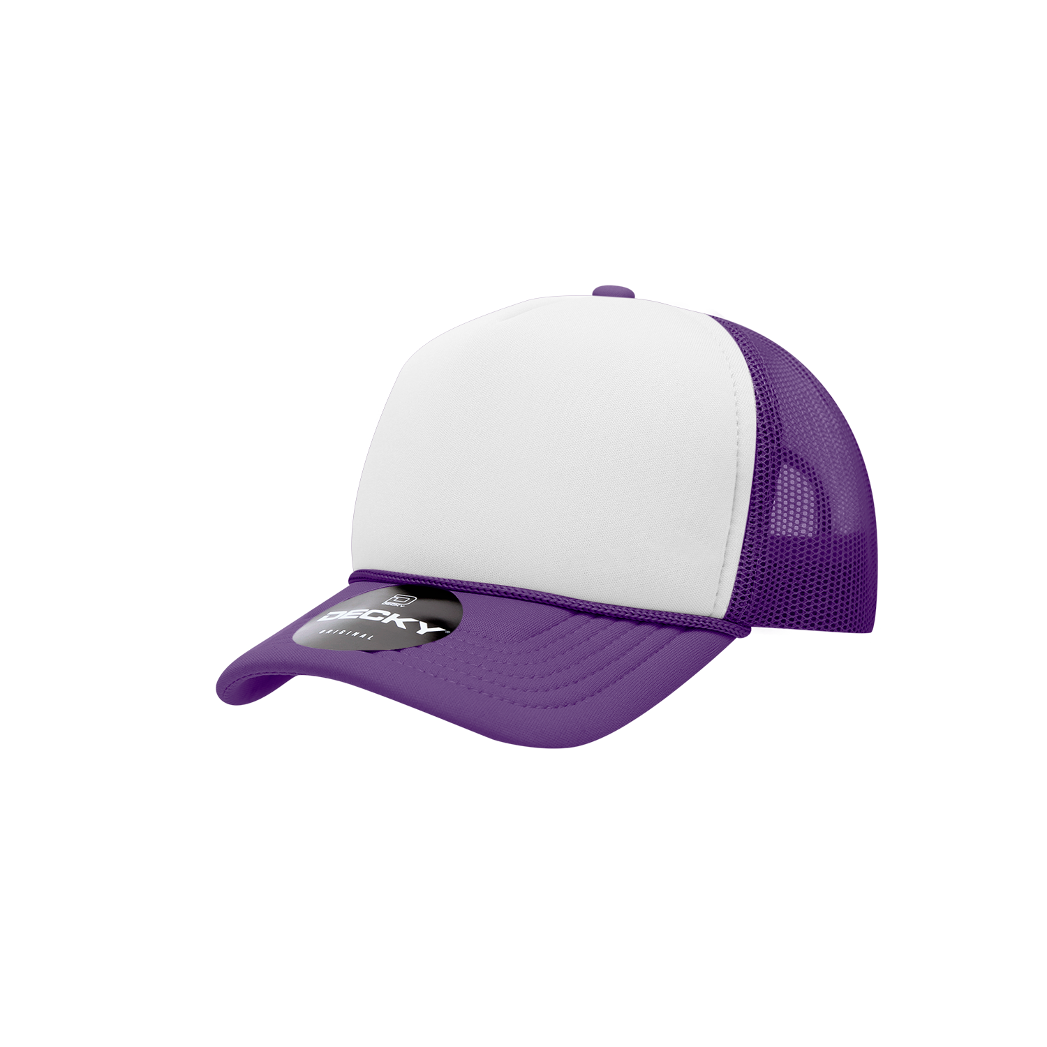 Decky 7010 Youth 5 Panel Mid Profile Structured Foam Trucker