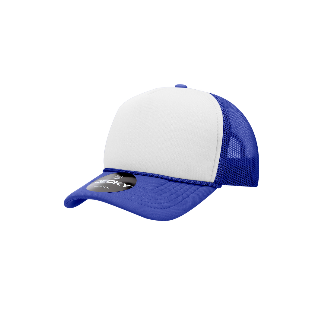 Decky 7010 Youth 5 Panel Mid Profile Structured Foam Trucker