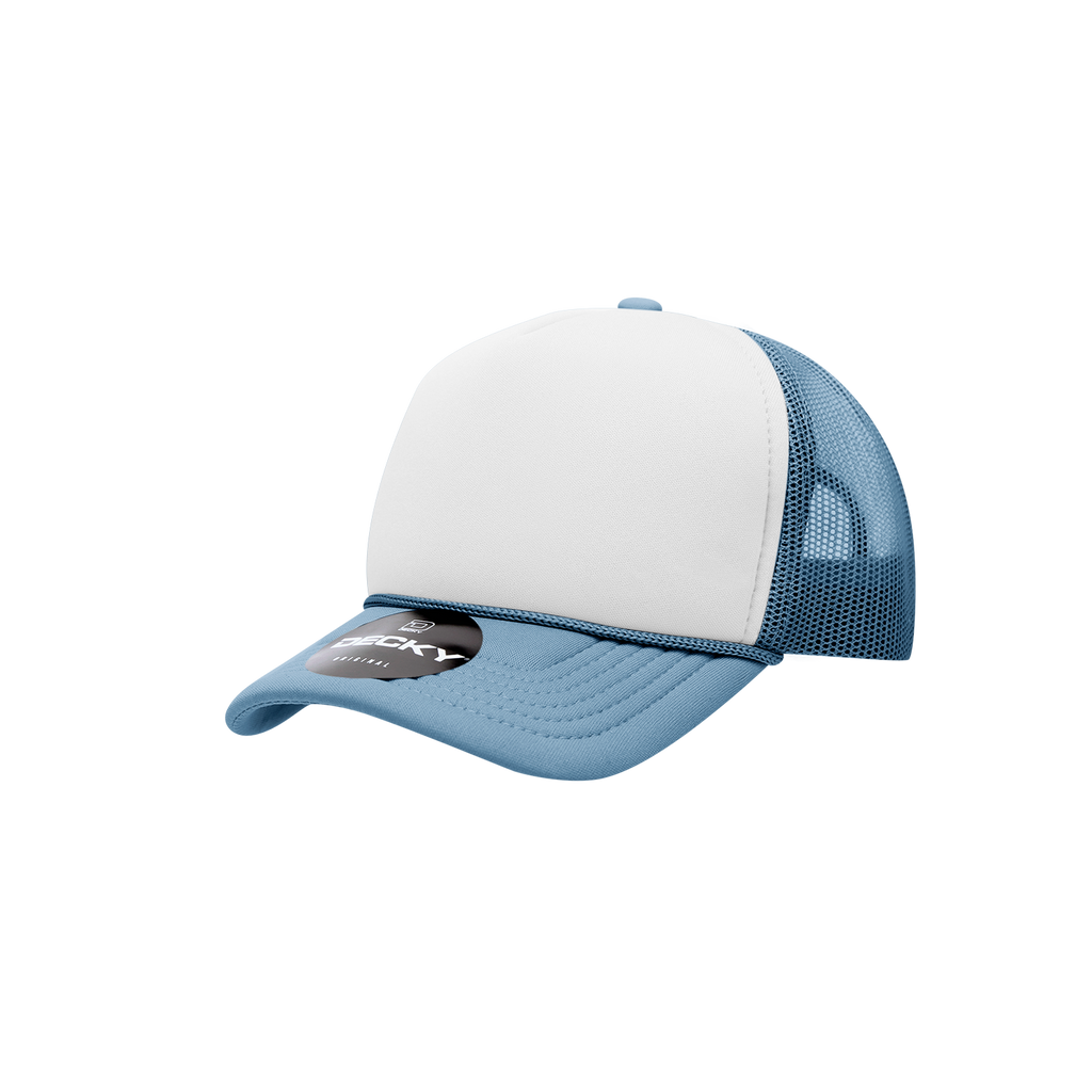 Decky 7010 Youth 5 Panel Mid Profile Structured Foam Trucker