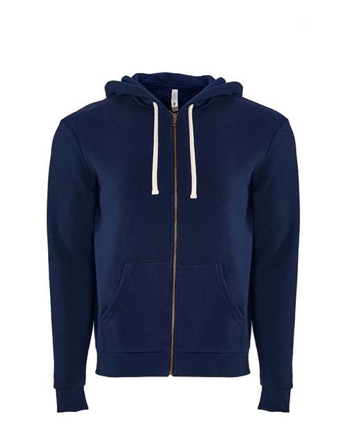 Next Level 9602 Unisex Santa Barbara Full-Zip Hoodie Sweatshirt