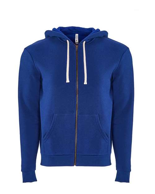 Next Level 9602 Unisex Santa Barbara Full-Zip Hoodie Sweatshirt