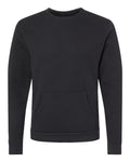 Next Level 9001 Unisex Santa Barbara Pocket Crewneck Sweatshirt