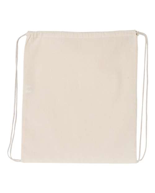 Q-Tees Q4500L Large Economical Cotton Drawstring Bag