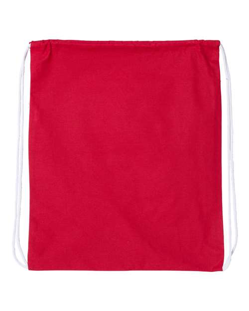 Q-Tees Q4500L Large Economical Cotton Drawstring Bag