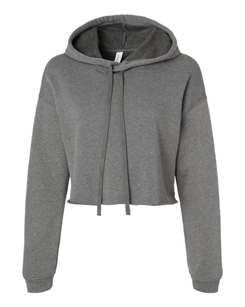 BELLA + CANVAS 7502 Women's Crop Hoodie Sweatshirt